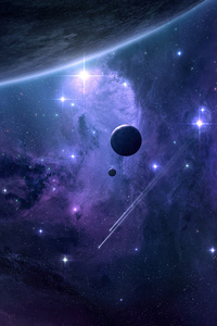 1080x1920 Nebula Space Universe Art 4k