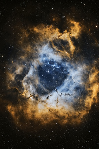 Nebula Space Universe Dark 5k (540x960) Resolution Wallpaper