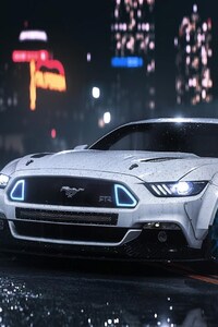 Need For Speed Mustang (320x568) Resolution Wallpaper