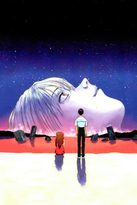 Neon Genesis Evangelion The End Of Evangelion 1997 Poster (240x320) Resolution Wallpaper