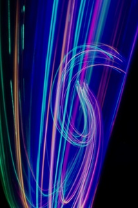 Neon Lights 5k (640x1136) Resolution Wallpaper