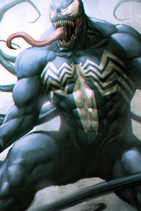 New Venom Art (320x480) Resolution Wallpaper