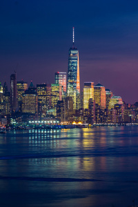 New York Skycrapper 4k Buildings Lights