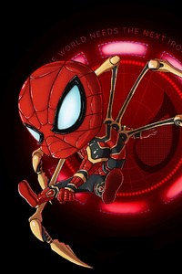 Next Iron Spider Man Art