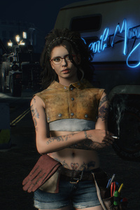 Nico Devil May Cry 5 Game (480x854) Resolution Wallpaper