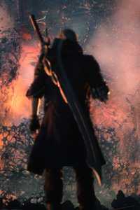 Nico Devil May Cry5 (360x640) Resolution Wallpaper