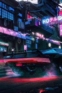 Night Chase In Little China Cyberpunk 2077