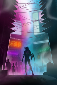 Night City Cyberpunk 2077 5k