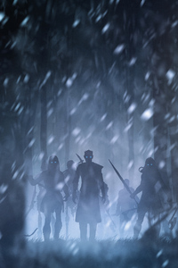 Night King With White Walkers Artwork