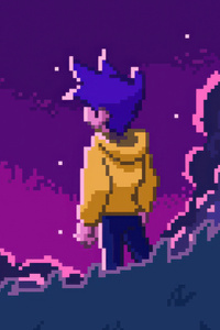 Night Of Falling Stars (640x1136) Resolution Wallpaper