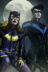 Nightwing And Batgirl