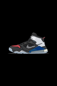 Nike Sneakers Illustration 5k
