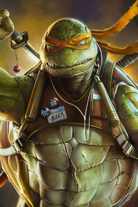 2160x3840 Ninja Turtle Art
