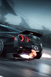 480x800 Nissan GTR R35 Need For Speed 5k