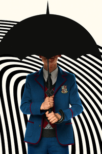 Number Five The Umbrella Academy Season 2 (360x640) Resolution Wallpaper