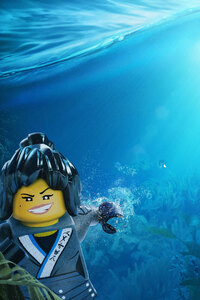 Nya The LEGO Ninjago Movie (1125x2436) Resolution Wallpaper