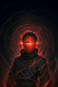 Obito Uchiha Mask Of The Fallen (2160x3840) Resolution Wallpaper
