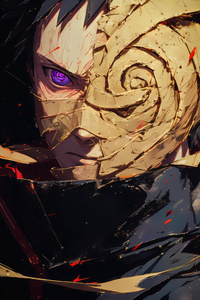Obito Uchiha Masked Avenger (240x320) Resolution Wallpaper