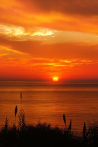 Ocean Landscape Sunrising Morning 4k