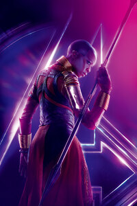 Okoye In Avengers Infinity War 8k Poster