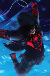 Old Miles Morales (240x400) Resolution Wallpaper