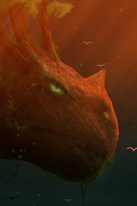 Old One Creature (480x854) Resolution Wallpaper