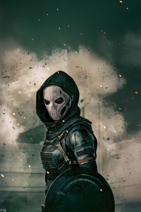 Olga Kurylenko As Taskmaster In Thunderbolts Movie (1440x2960) Resolution Wallpaper