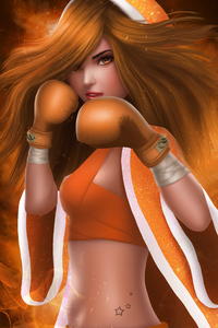 Olivia The Orange Fighter