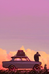 On The Road Again (360x640) Resolution Wallpaper