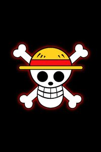 1440x2960 One Piece Skull 5k