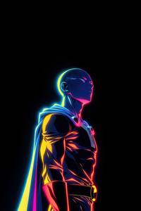 One Punch Man Legacy (480x800) Resolution Wallpaper