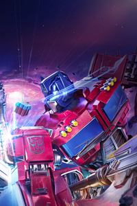 Optimus Prime Megatron Pubg Mobile X Transformers (1280x2120) Resolution Wallpaper
