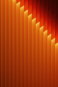 540x960 Orange 3d Abstract 4k