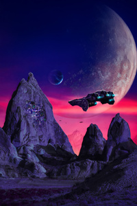 Orbit City Shadows (1080x2160) Resolution Wallpaper