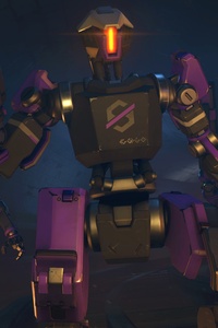 Overwatch Null Sector Robots 5k (1125x2436) Resolution Wallpaper