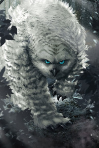 Owlbear In Dungeons And Dragons Honor Among Thieves (360x640) Resolution Wallpaper