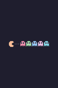 Pac Man Game 4k (1080x2400) Resolution Wallpaper