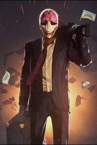 Payday 2 (1280x2120) Resolution Wallpaper