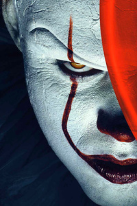 Pennywise The Clown It 2017 Movie 4k (1440x2960) Resolution Wallpaper