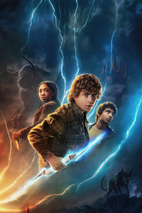 Percy Jackson And The Olympians 2024 4k (1280x2120) Resolution Wallpaper