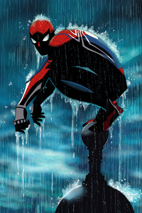 Peter Parker Spiderman (240x400) Resolution Wallpaper
