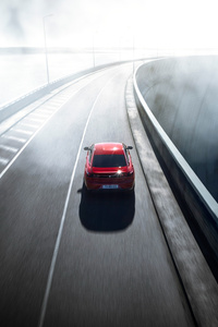Peugeot 508 Cruising On Highway (240x400) Resolution Wallpaper