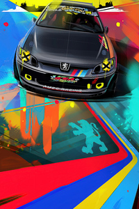Peugeot Am2c Racing (240x400) Resolution Wallpaper
