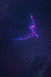 1125x2436 Pheonix Nebula Space