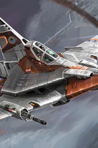 1080x2160 Planes Wars Scifi Digital Art 10k
