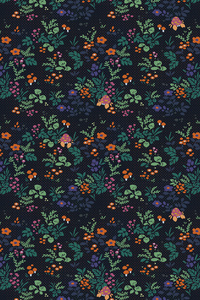 1440x2960 Plants Vector Pattern Abstract