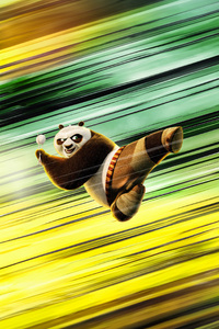 Po In Kung Fu Panda 4 Movie (2160x3840) Resolution Wallpaper