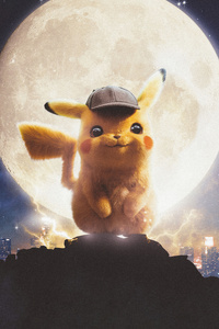 Pokemon Detective Pikachu Poster 5k (1080x2400) Resolution Wallpaper