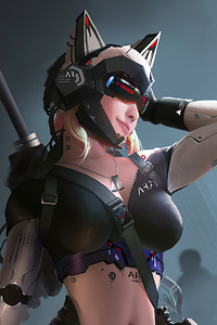 Policewoman (360x640) Resolution Wallpaper