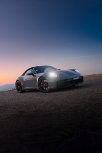 Porsche 911 Carrera Gts Cabriolet (640x1136) Resolution Wallpaper